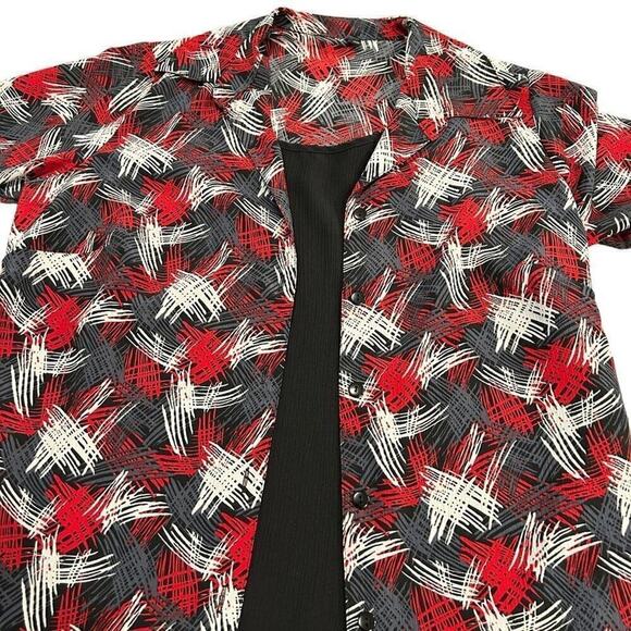 R.T. Fashions Women's Blouse/Camisole Combo Size 1X Polyester #BH - Picture 8 of 8